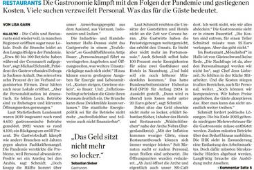 Bald 20 Euro für ein Essen?