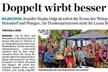 Doppelt wirbt besser