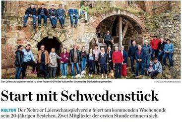 Start mit Schwedenstück