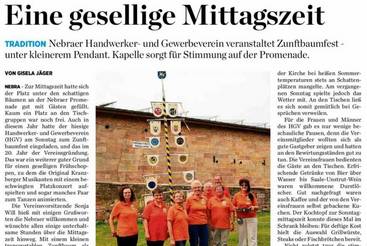 Eine gesellige Mittagszeit