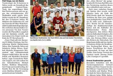 Gastgeber in Nebra vorn