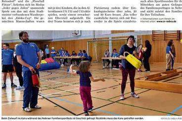 Mit Sport, Spiel und Spaß