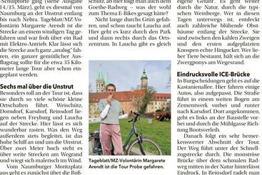 Mit dem Rad von Naumburg nach Nebra