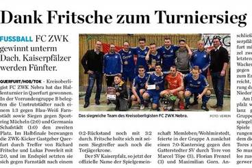 Dank Fritsche zum Turniersieg