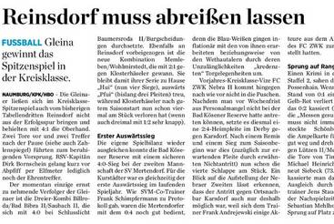 Reinsdorf muss abreißen lassen