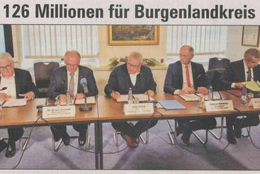 126 Millionen für Burgenlandkreis