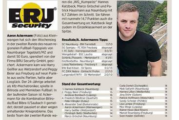 Spieltag der Doppelpacks