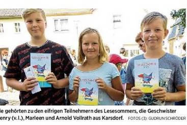 Leseratten dürfen ins Bad