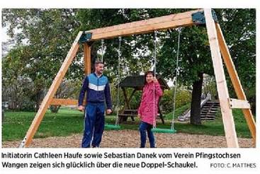 Geld fließt in Spielplätze