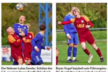 Derbysiege für FSV und Nebra