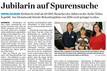 Jubilarin auf Spurensuche