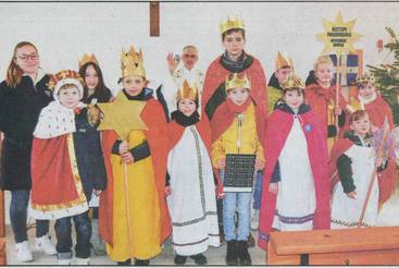 Sternsinger sammeln Spenden