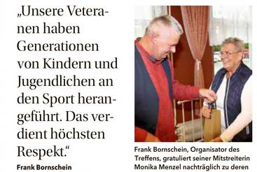 Wertschätzung für Geleistetes