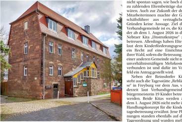 Ausschuss stimmt für Kita-Aus