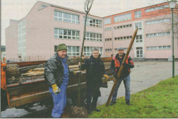 Pflanzaktion des Imkervereins