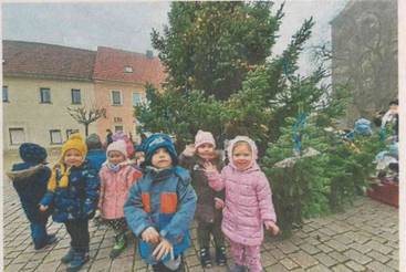 Vorweihnachtsfreude in Nebra